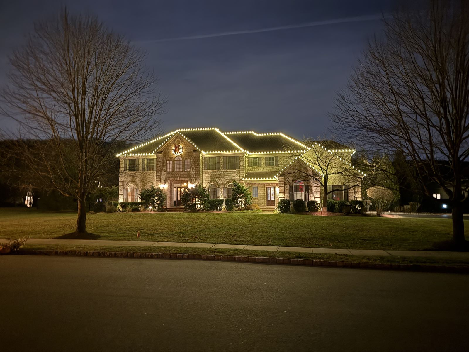 Golden Glow Lighting installation, North Jersey