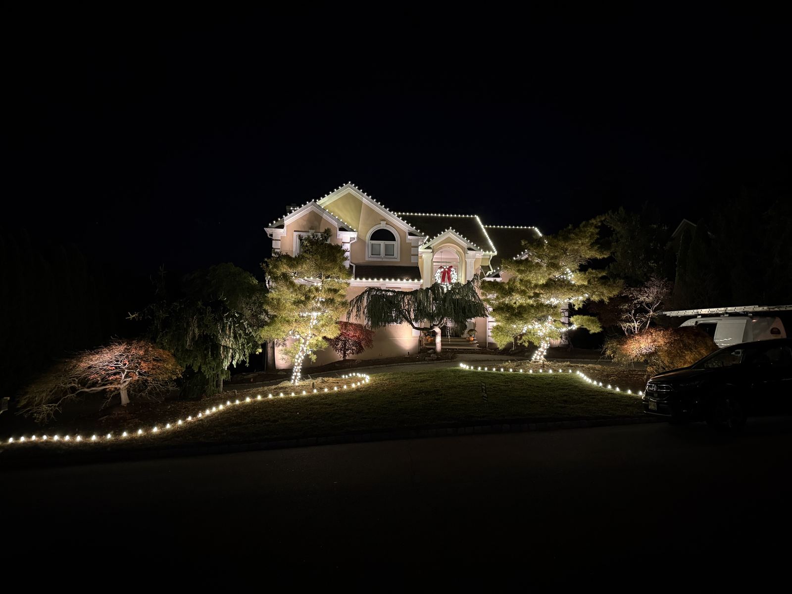 Golden Glow Lighting installation, North Jersey