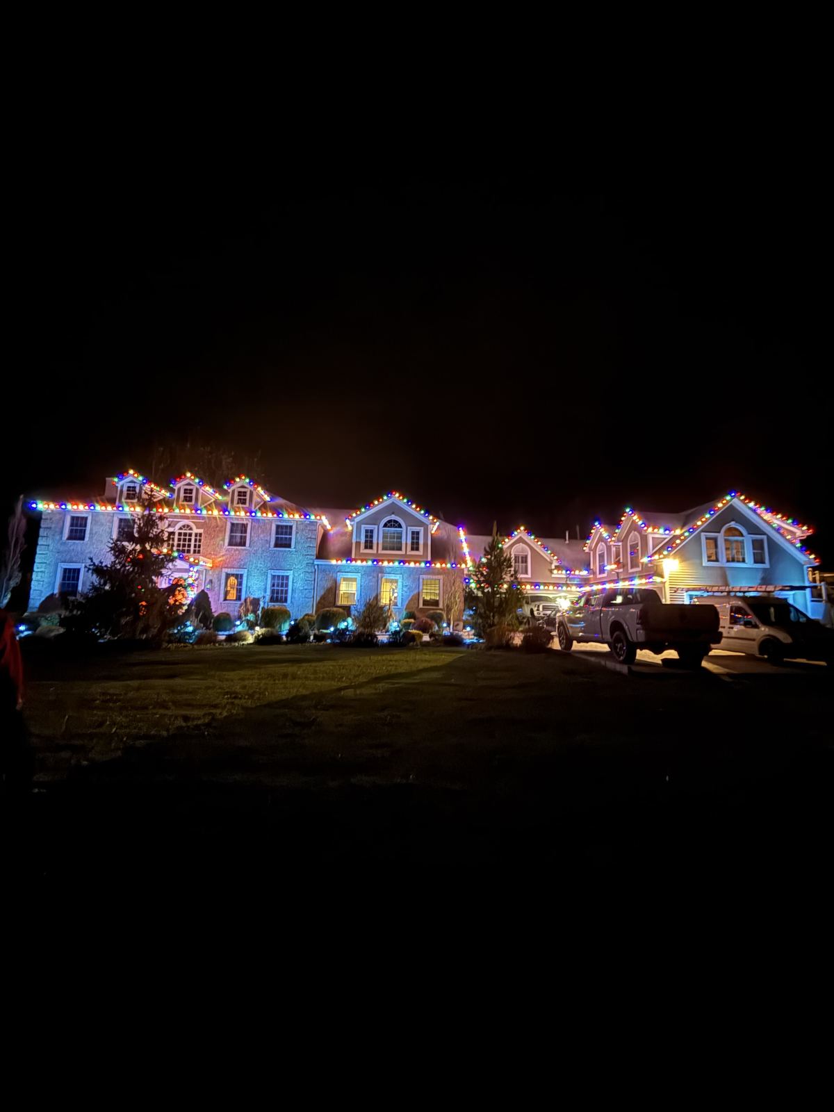 Golden Glow Lighting installation, North Jersey
